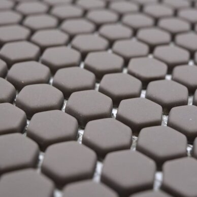 15,04 m2 - Mozaika Hexagon Grey Brown 1