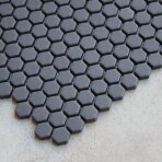 15,04 m2 - Mozaika Hexagon Enamel Black
