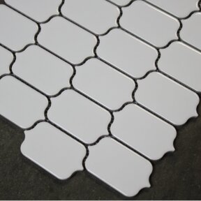 02,56 m2 - Mozaika Lantern White Glossy 25,92x26,7 cm