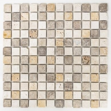 02,23 m2 - Mozaika Travertine Mix Antique 23x23