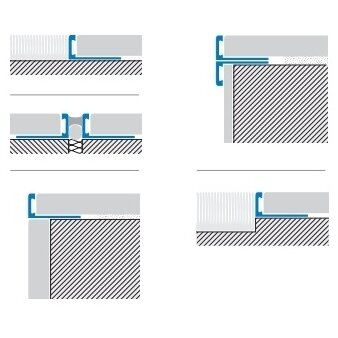 Profilis L-forma h10mm / nerūdijantis plienas / 6